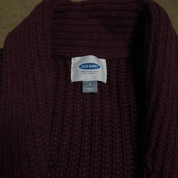 Chunky knit collared cardigan with buttons - Picture 5 of 7